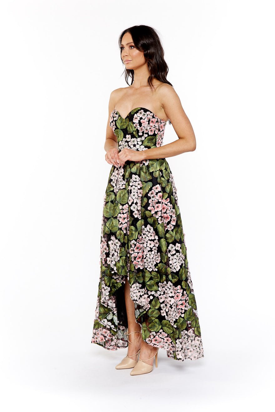 Grace & Hart Aperol Strapless Gown photo 3