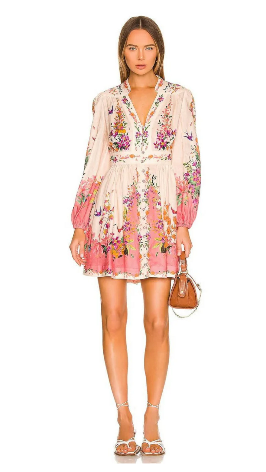 Zimmermann Tropicana Plunge Mini photo 2