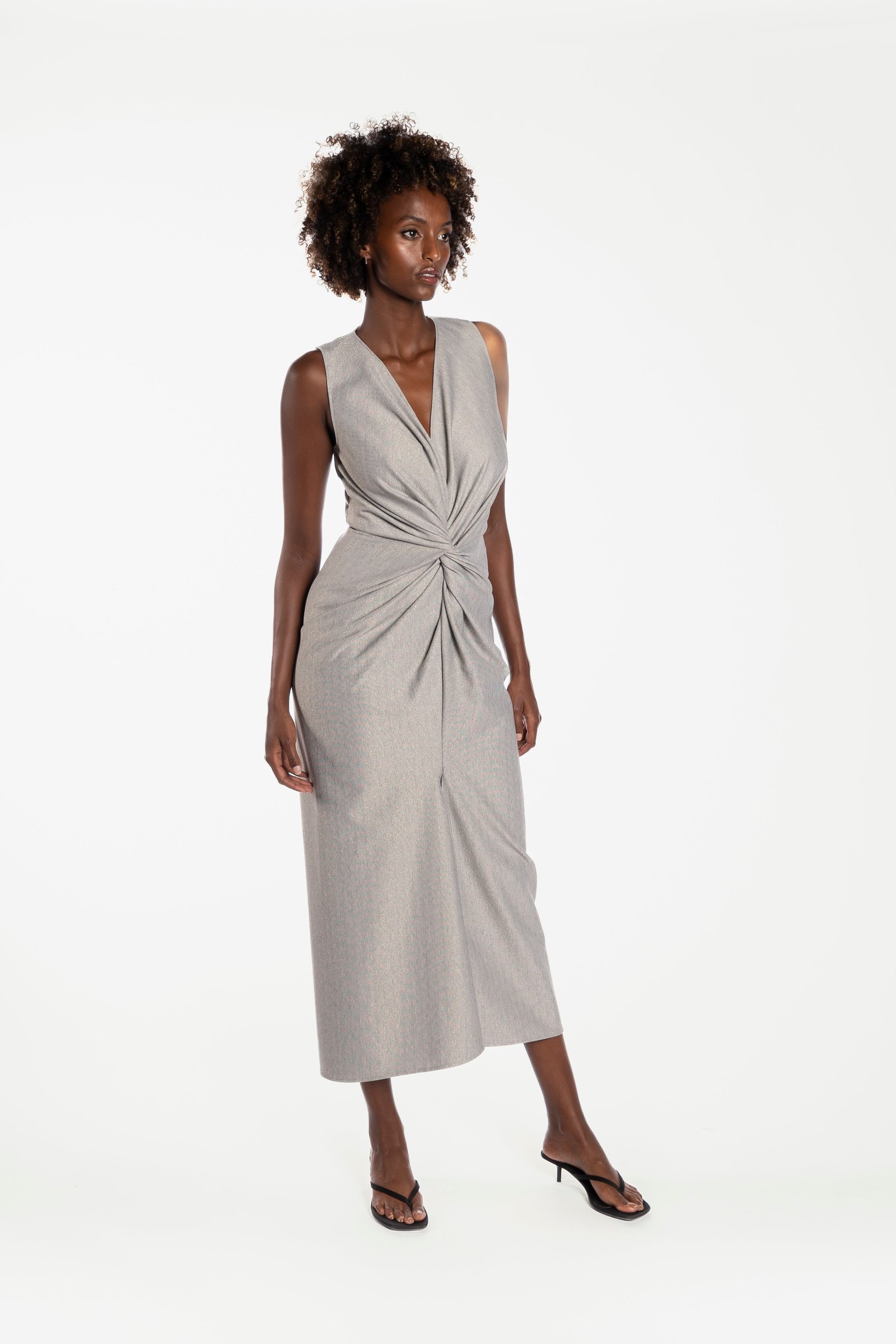 ONE FELL SWOOP GAEA STRETCH DRESS - DOLLY photo 6