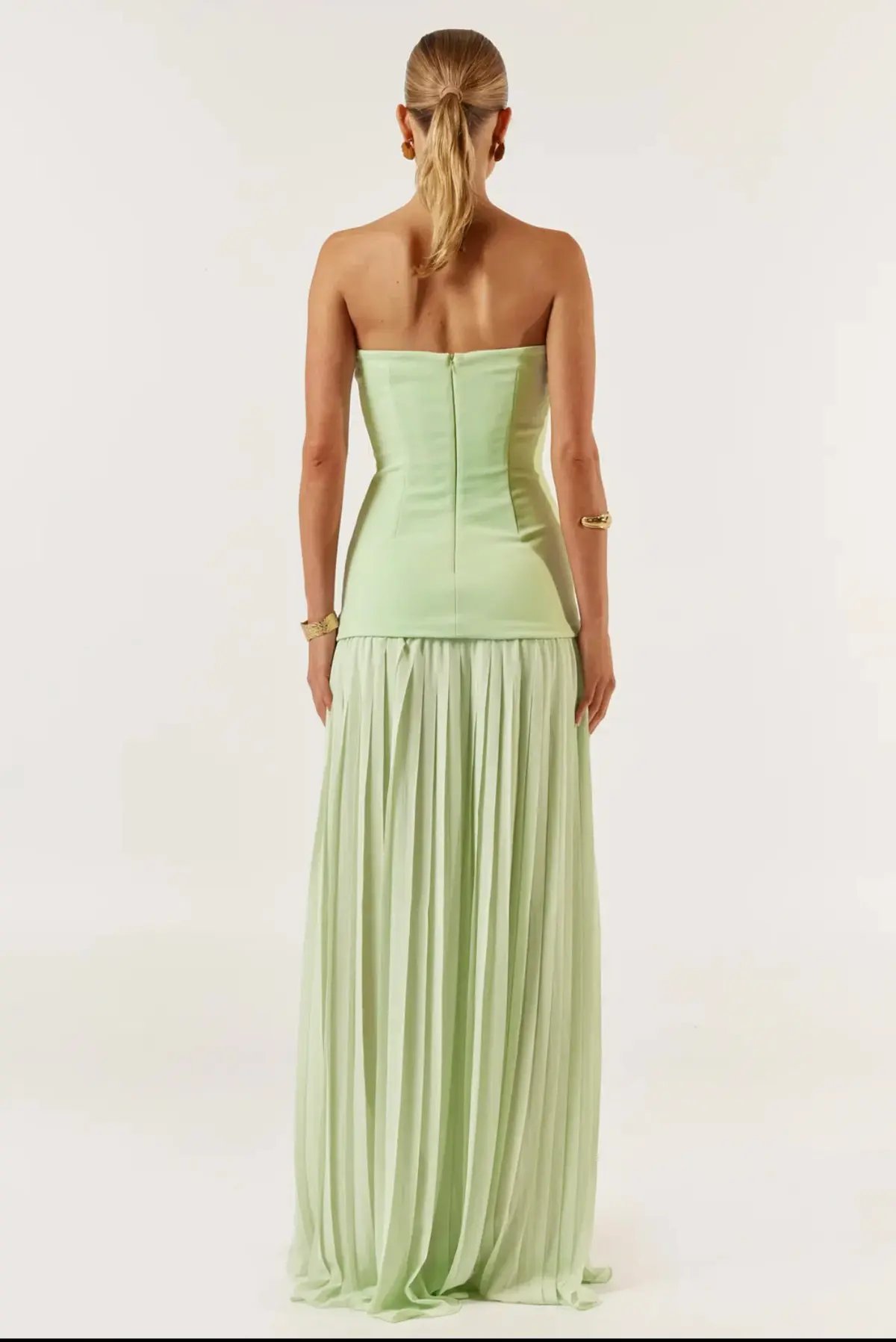 She is Olla Nicolette Maxi Dress Green Size XS/Au 6 photo 5