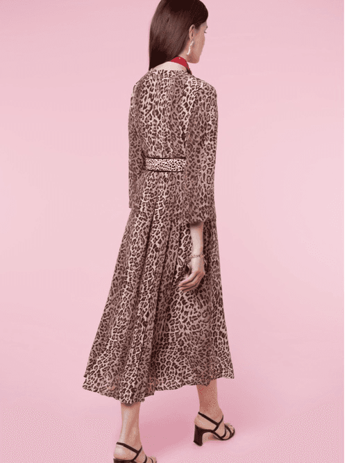 RIXO - Camellia Leopard Dress size 12 photo 5