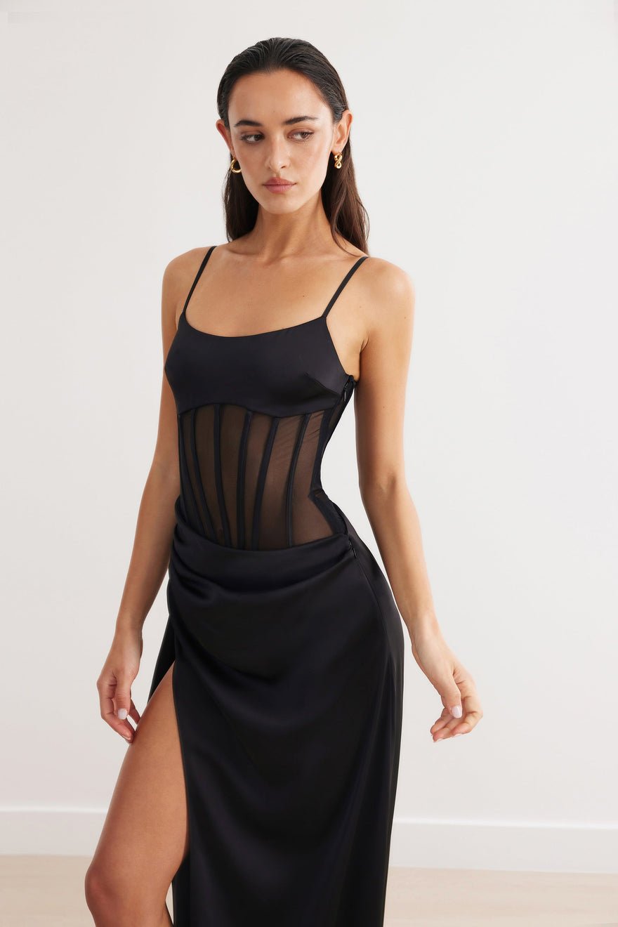 Lexi Estelle Dress - Black photo 2