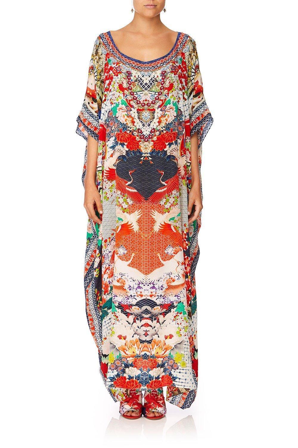 Camilla Geisha Girl Round Neck Kaftan One Size photo 4