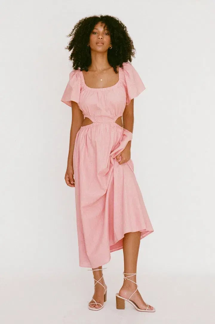 Sabo Skirt Ezzy Midi Dress Pink Size XL / AU 14 photo 2