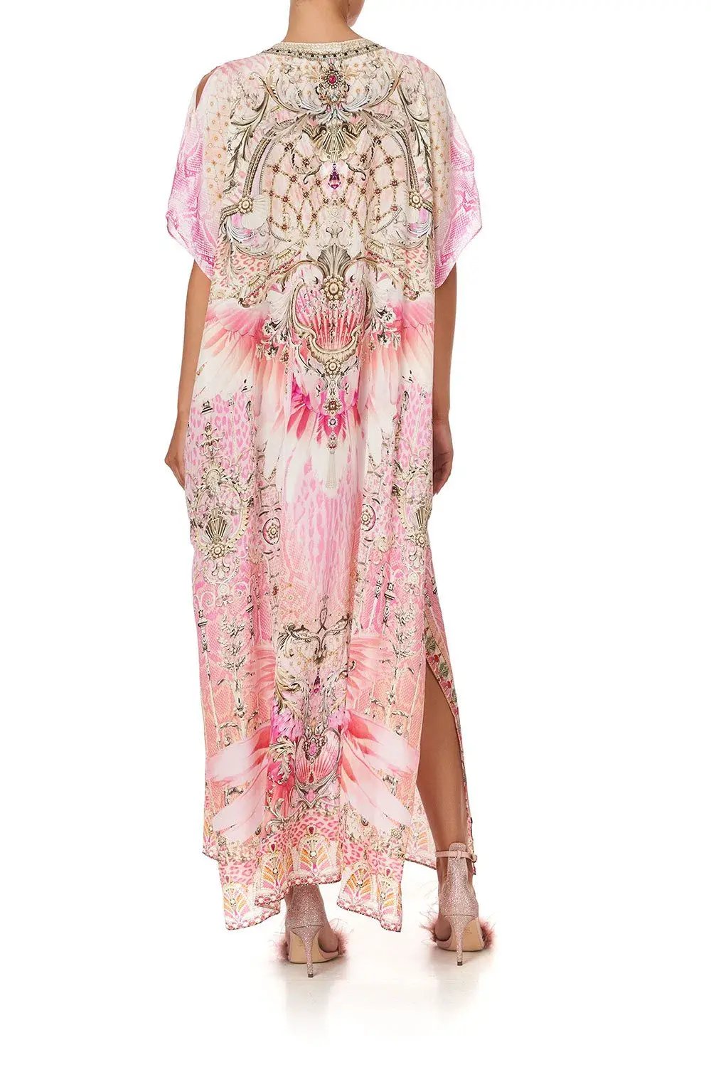 Camilla Deco Darling Slim Fit Kaftan With Split Print One Size photo 2