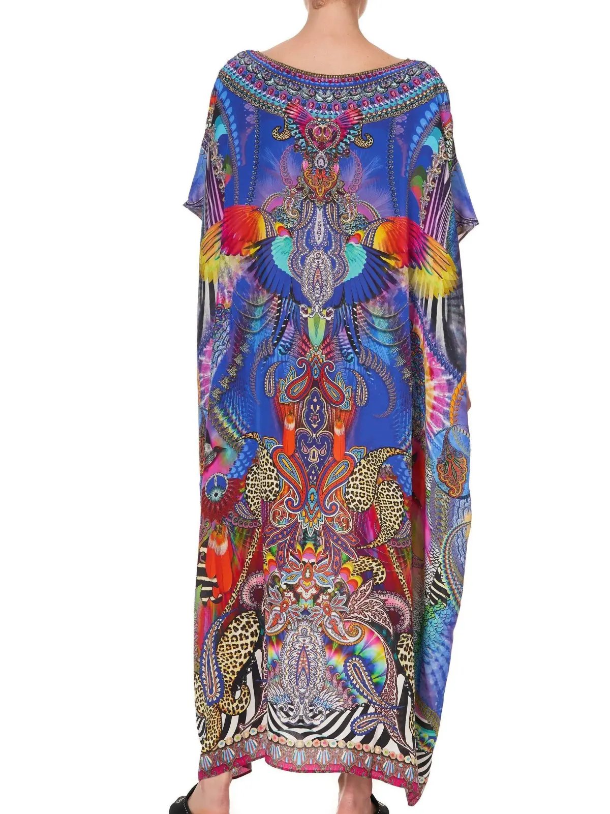 Camilla Psychedelica Round Neck Kaftan One Size photo 2