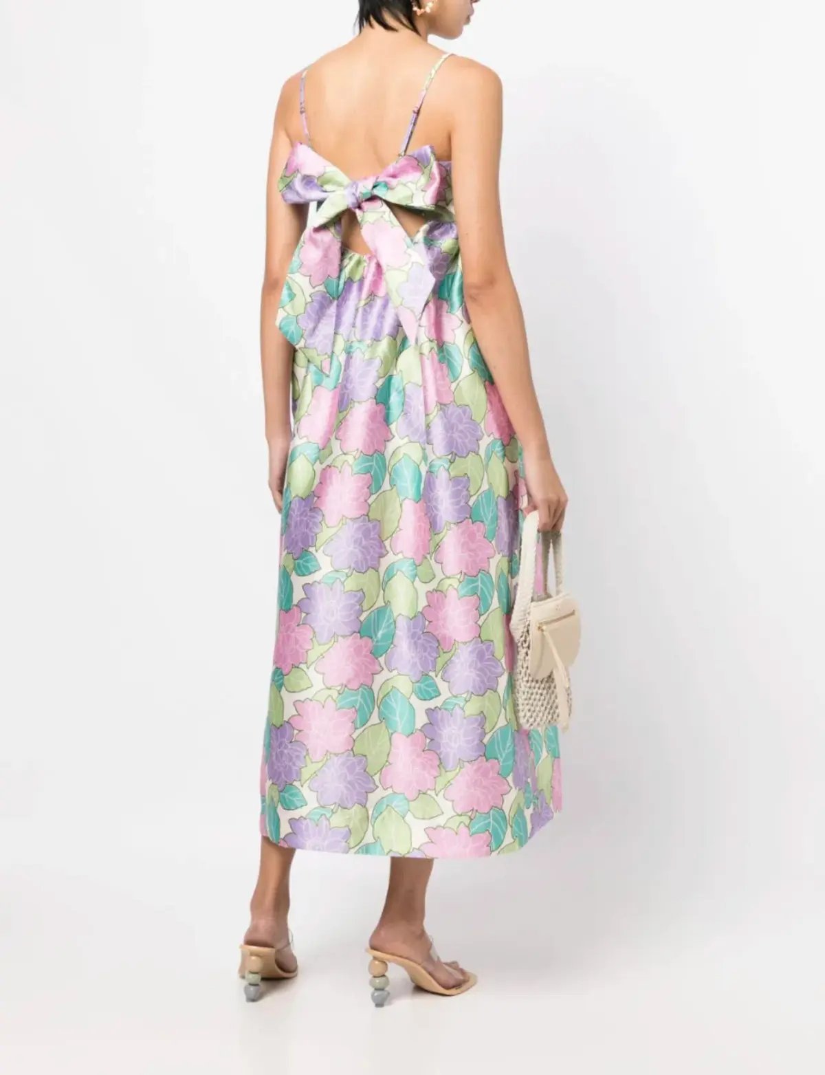 Alémais Luella Midi Dress Floral Size 8 photo 2