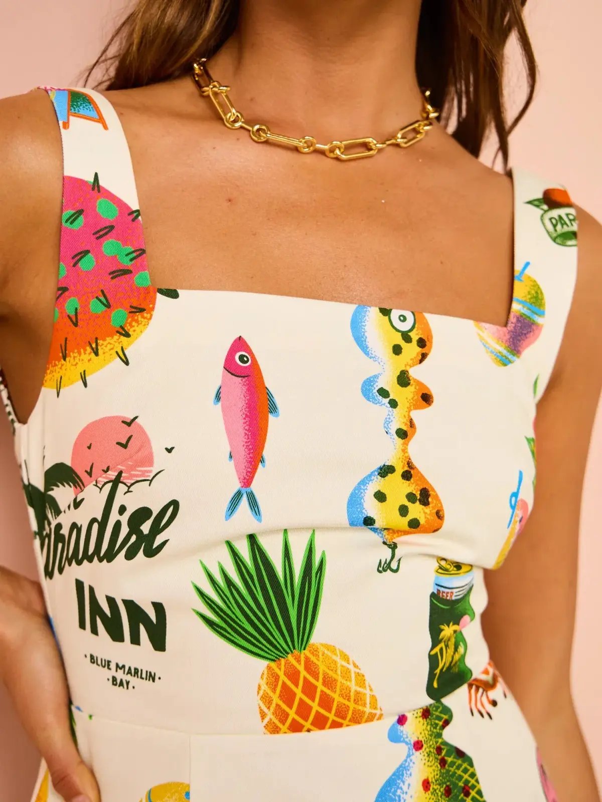 Alemais Samaki Mini Dress Print Size AU 6 photo 4