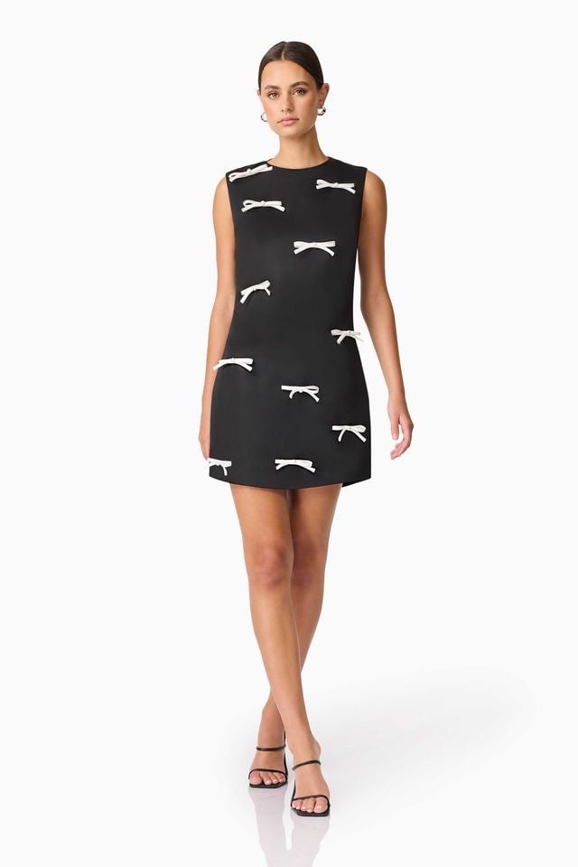 Elliatt Ursula Mini Dress - Black photo 4