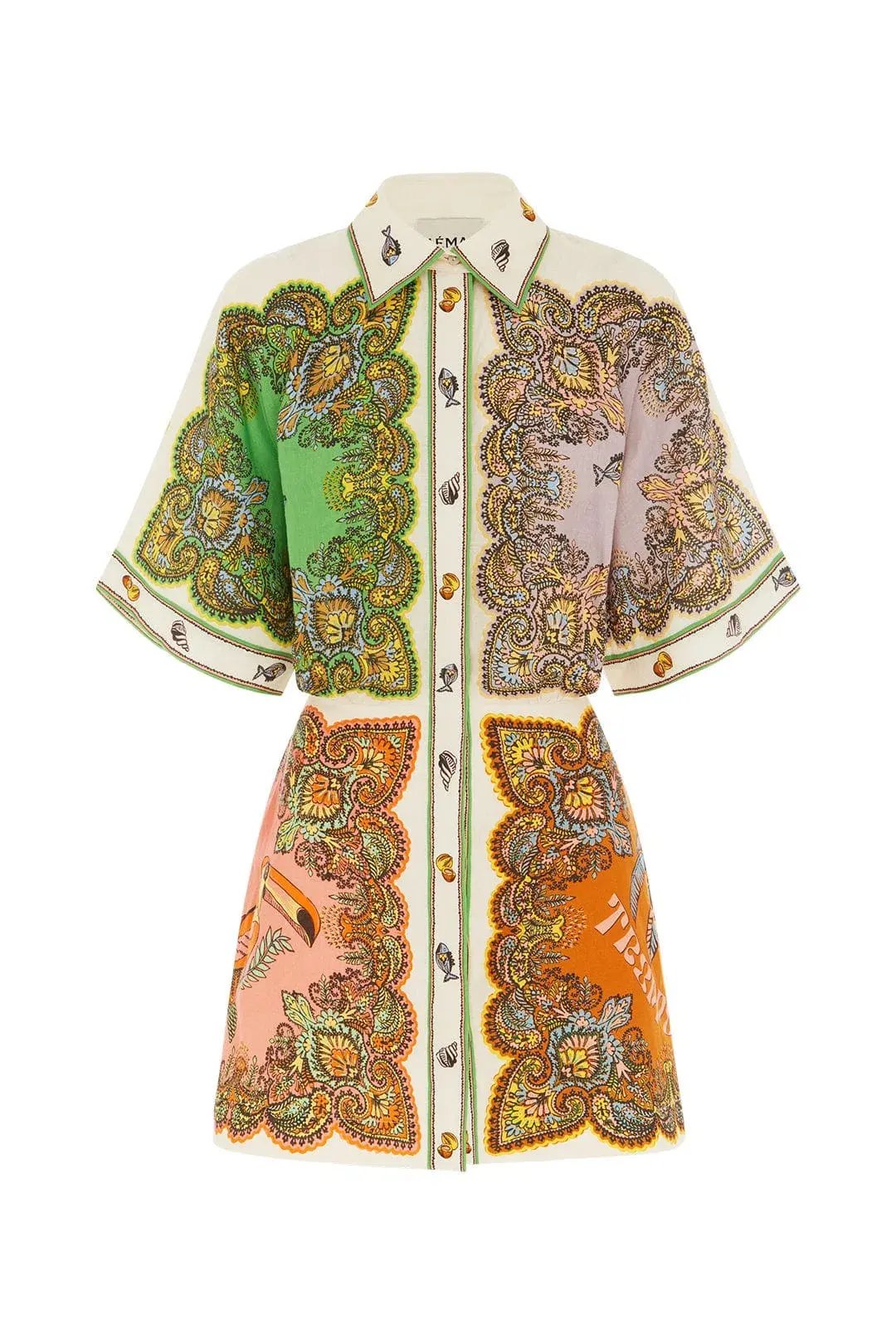 Alemais Trippy Troppo Mini Dress in Multi Size 8 photo 4