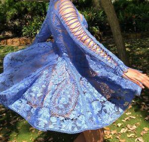Thurley  Bluebell Lace Dress Size 8 photo 2