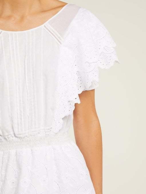 Sir The Label Gabriel Low Back Mini In White Size AU 8 photo 4