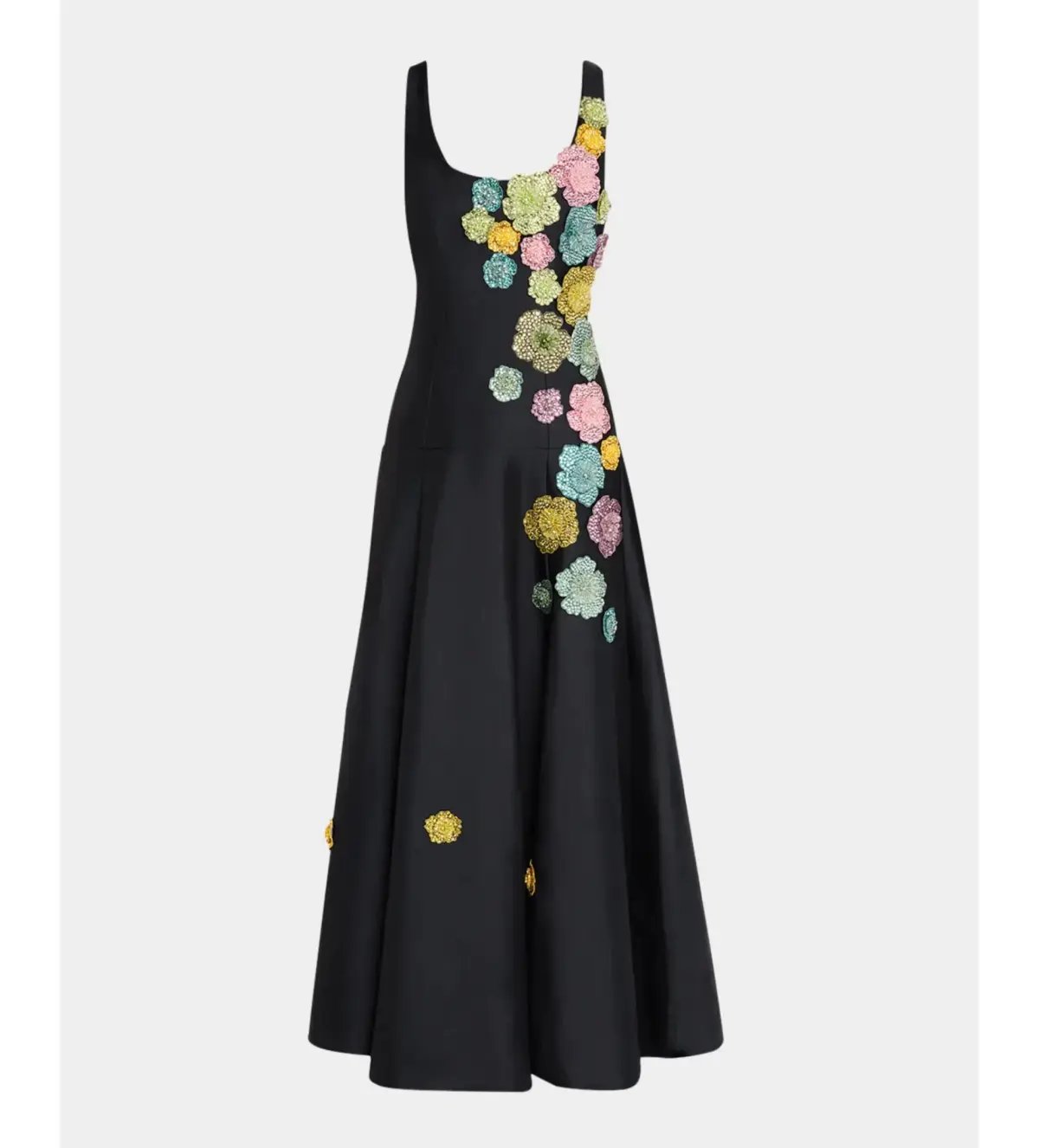 Alemais Lolita Gown Black Floral Size 10 photo 5