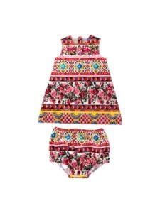 Dolce & Gabbana Mixed Print Dress & Bloomers photo 4