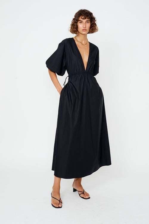 Suboo Rosanna Backless Dress Black Size 8 photo 4