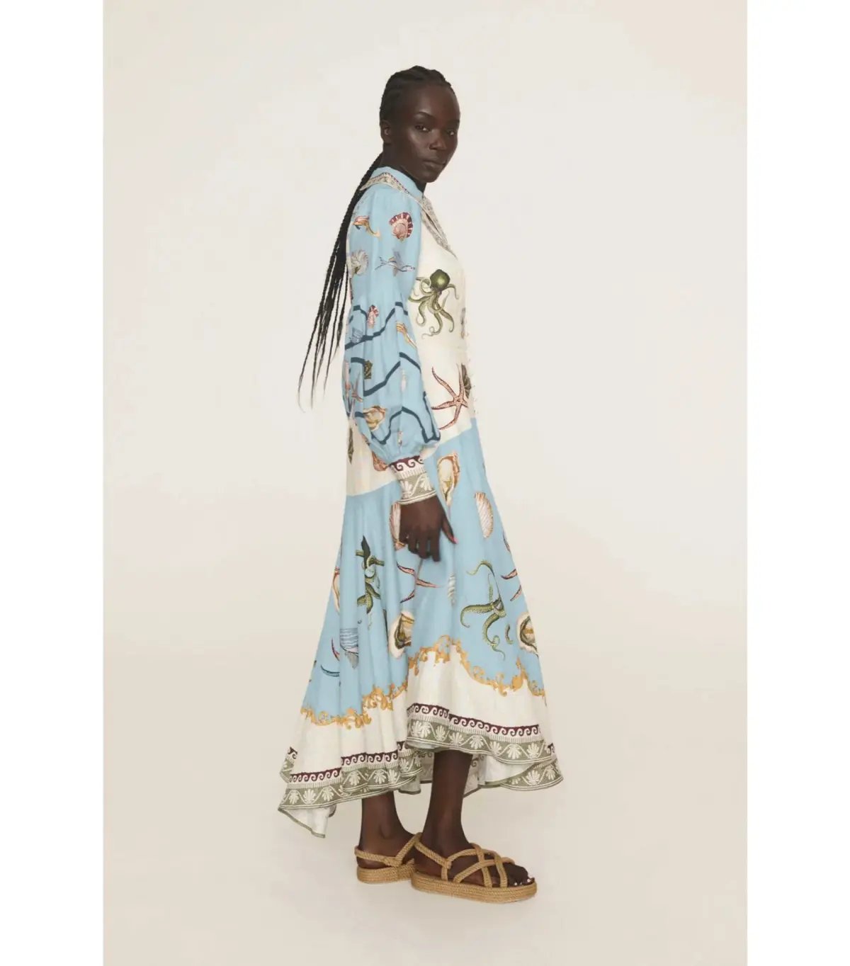 Alemais Bath House Shirtdress Multi Size AU 10 photo 4