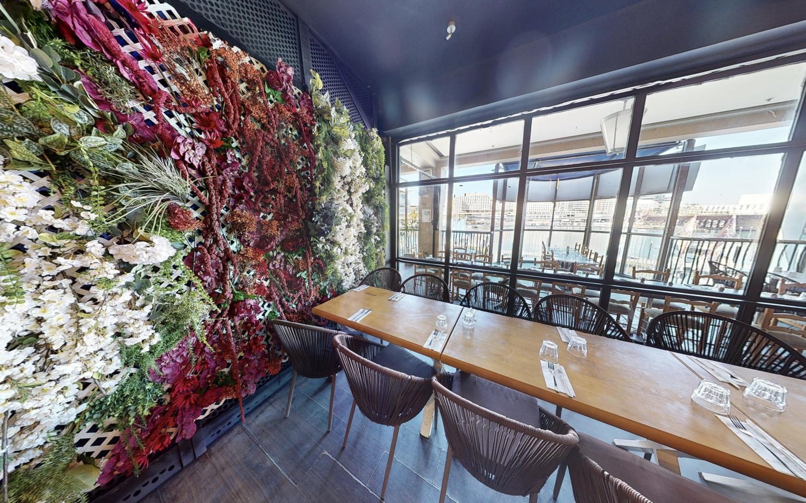 Flower Wall Indoor at Blackbird Cafe photo 4