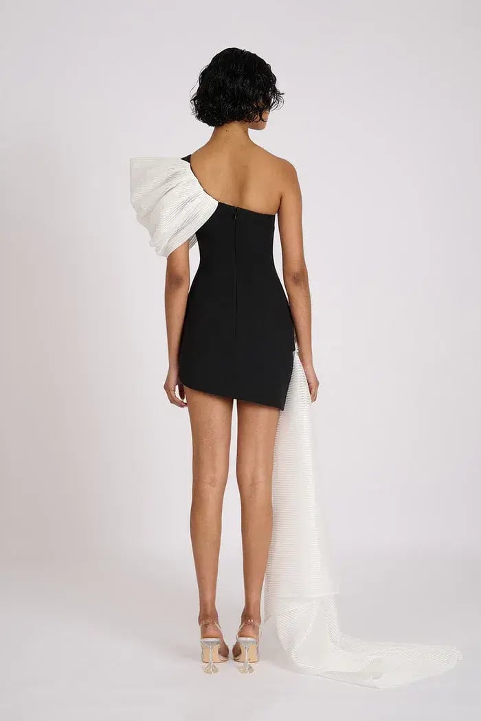 Eliya The Label Issy Mini Dress Black Size M / AU 10 photo 3