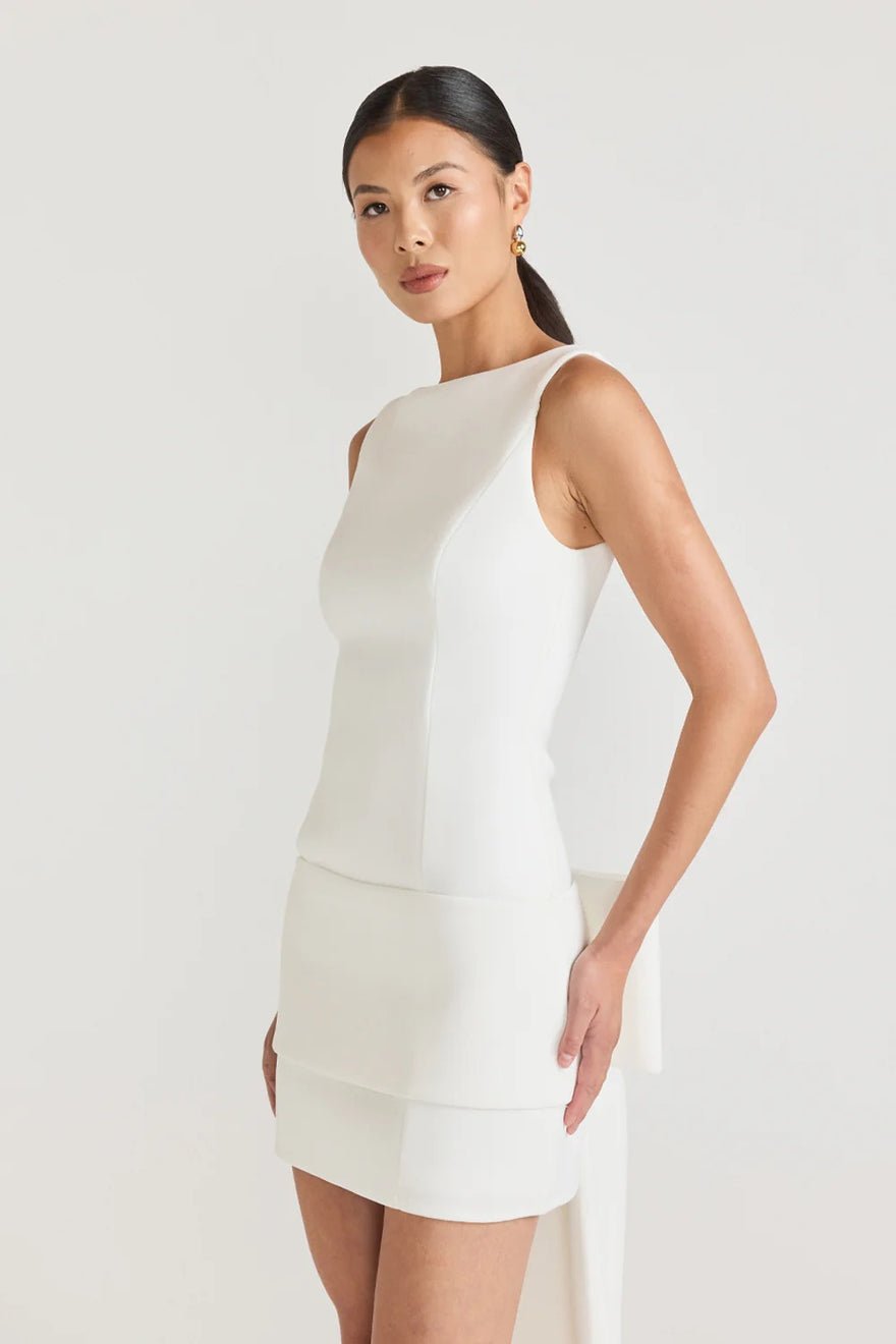 Tojha Donna Dress - Ivory photo 4