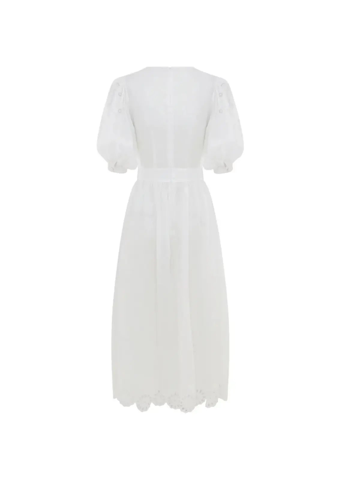 All That Remains Ines Dress in White Size AU 8 photo 5