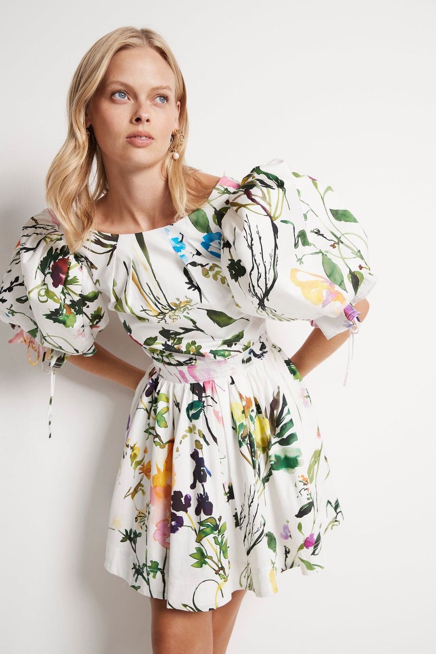 Aje Drift Puff Sleeve Mini Dress photo 4