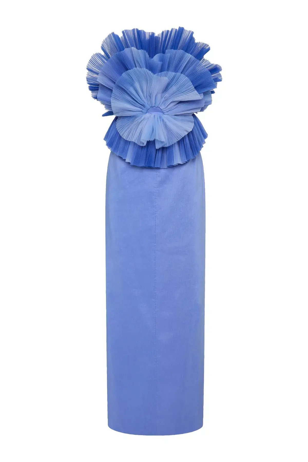 Aje Kira Blue Midi Dress Ocean Wave Size XS / AU 6 photo 6