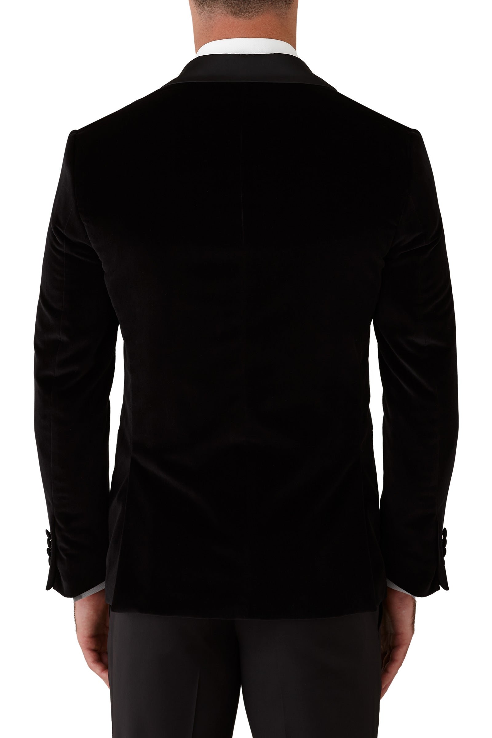 Gibson Black Alta Sartoria Shawl Velvet Dinner Jacket photo 4