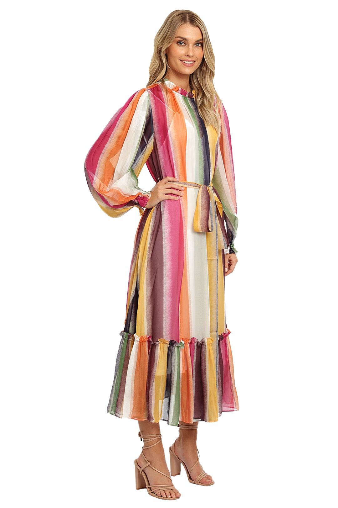 Fortune Stripe Dress photo 2