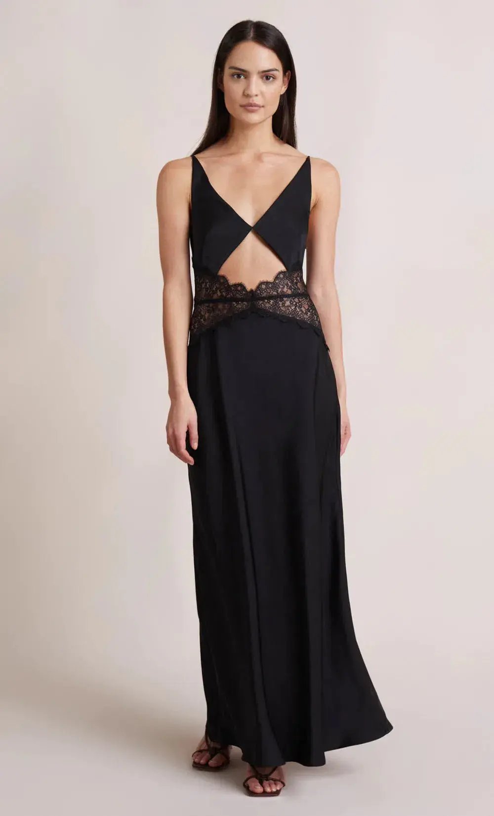 Bec & Bridge Camille Maxi Dress Black Size 8 photo 5