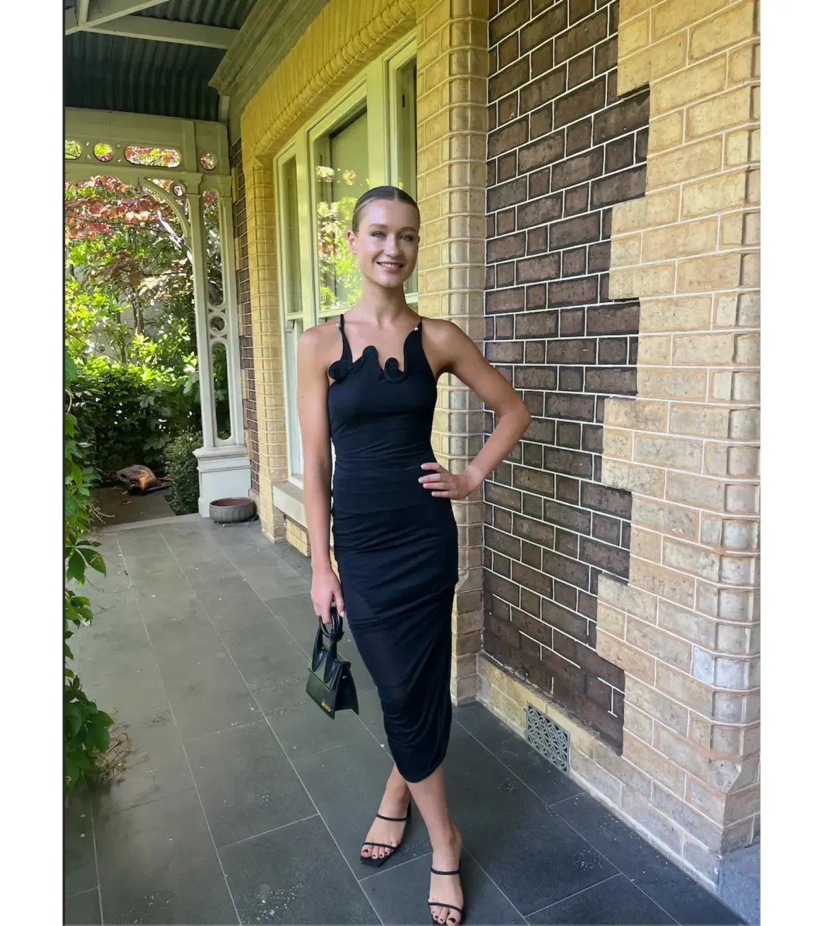 Christopher Esber Venus Cami Dress Black Size AU 6 photo 5