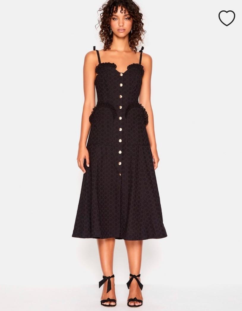 Alice McCall Distant Stars Dress in Black size 6 photo 2