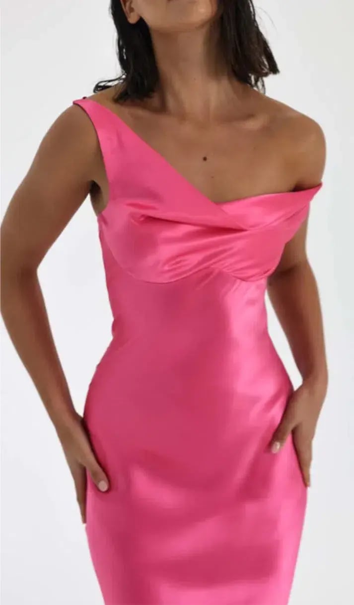 Natalie Rolt Monika Gown Maxi Pink Size AU 6 photo 4