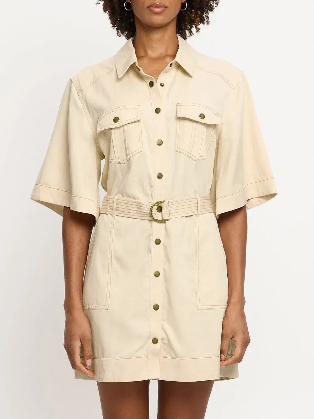 Kivari Gianna Dress Cream Size 12 photo 2