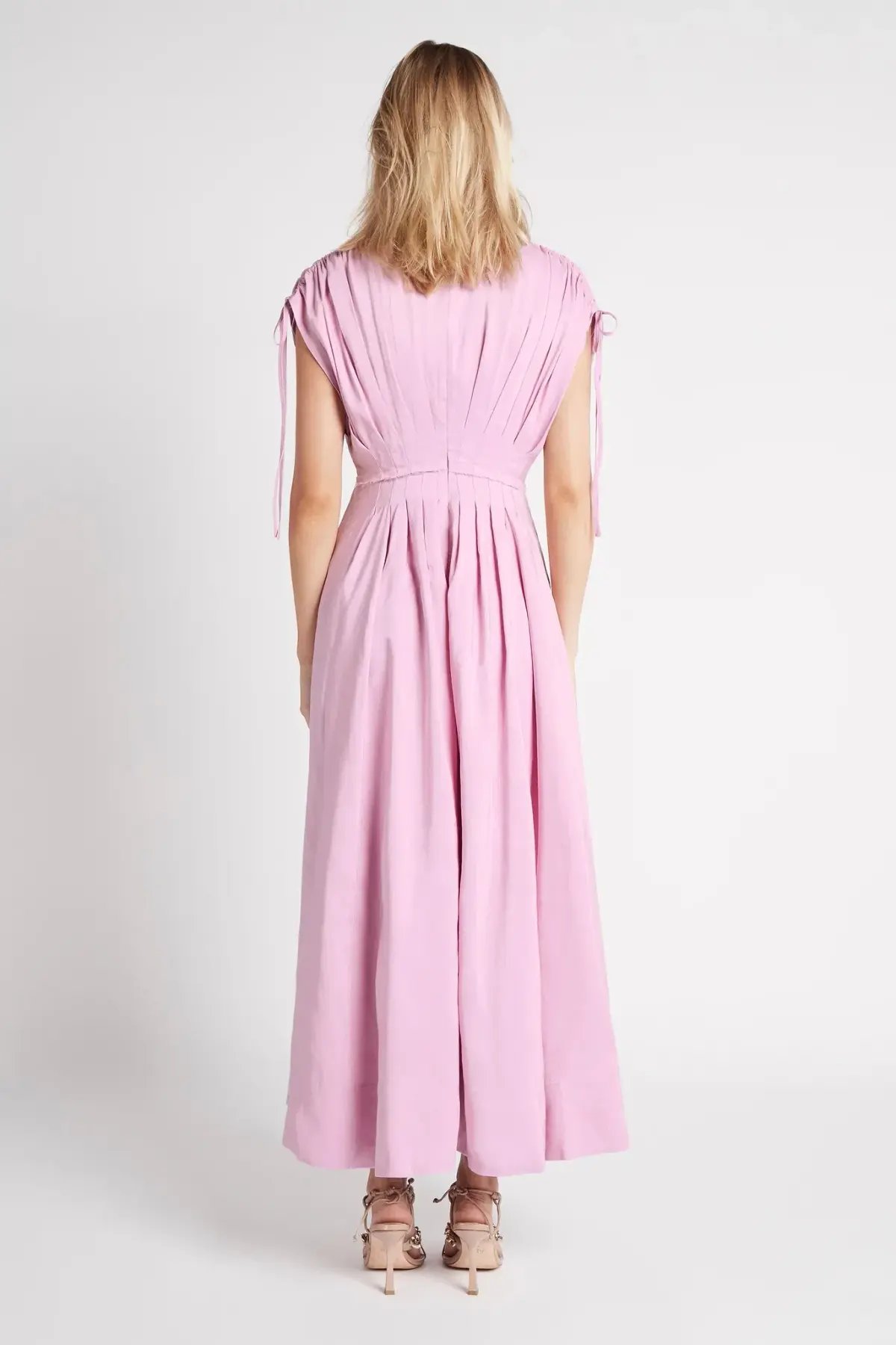 Aje Cosmos Midi Dress Lilac Size 10 / M photo 3