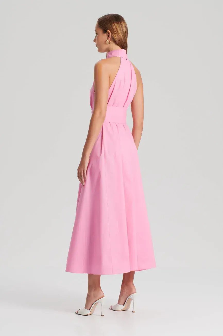 Scanlan Theodore The Parachute Sleeveless Shirt Dress Pink Size  12 photo 3