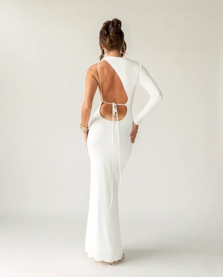 Arcina Ori Estelle Dress White Size 10 photo 3