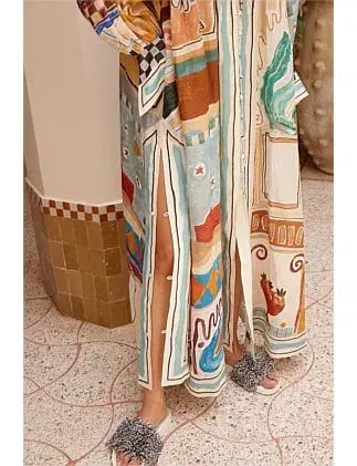 Alemais MICHELLE SHIRTDRESS Multi Size 8 photo 6