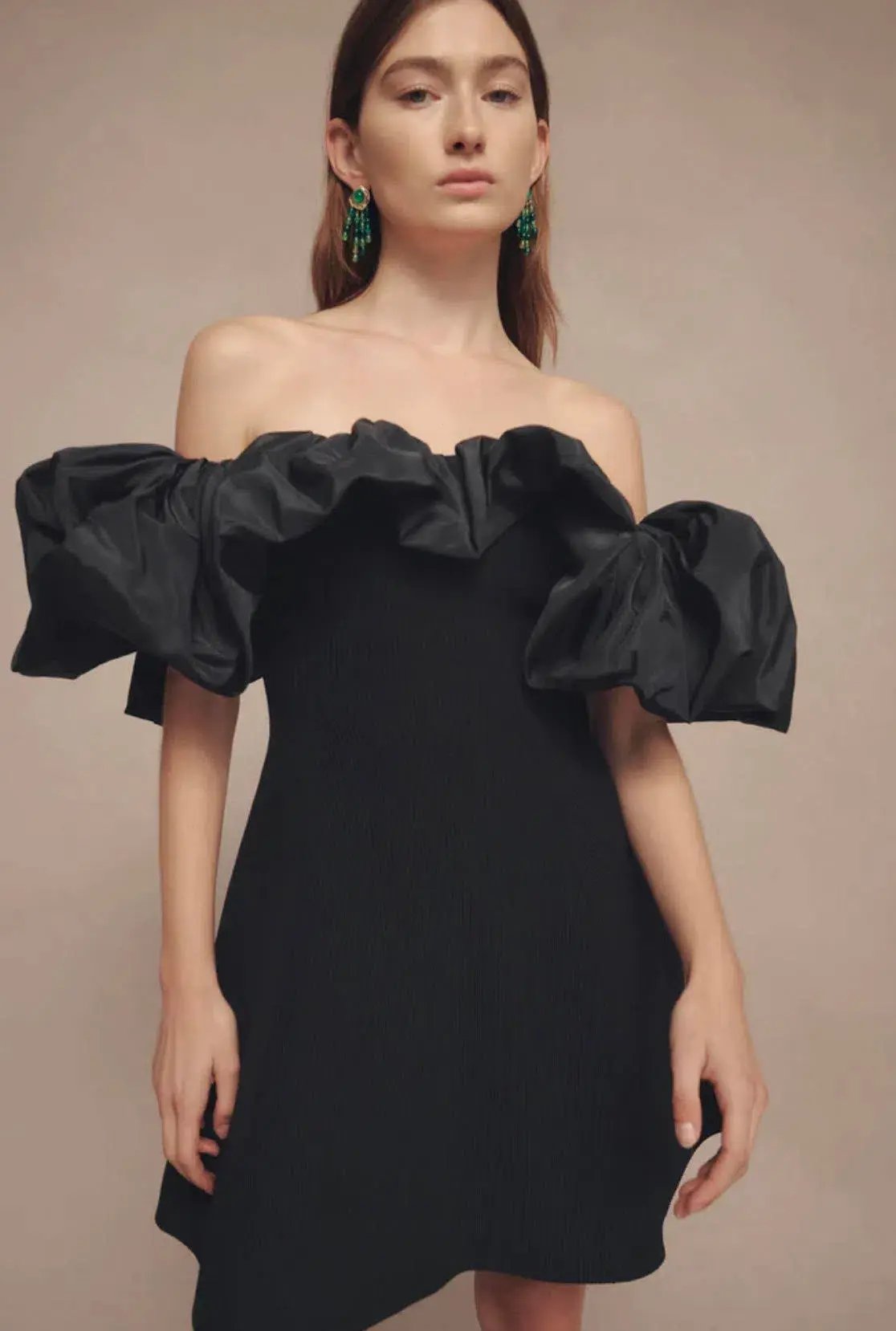 Aje Eldora Mini Dress Black Size XL / Au 14 photo 4