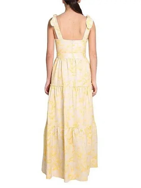 Rebecca Vallance Rousseau Tie Maxi Size 8 photo 2