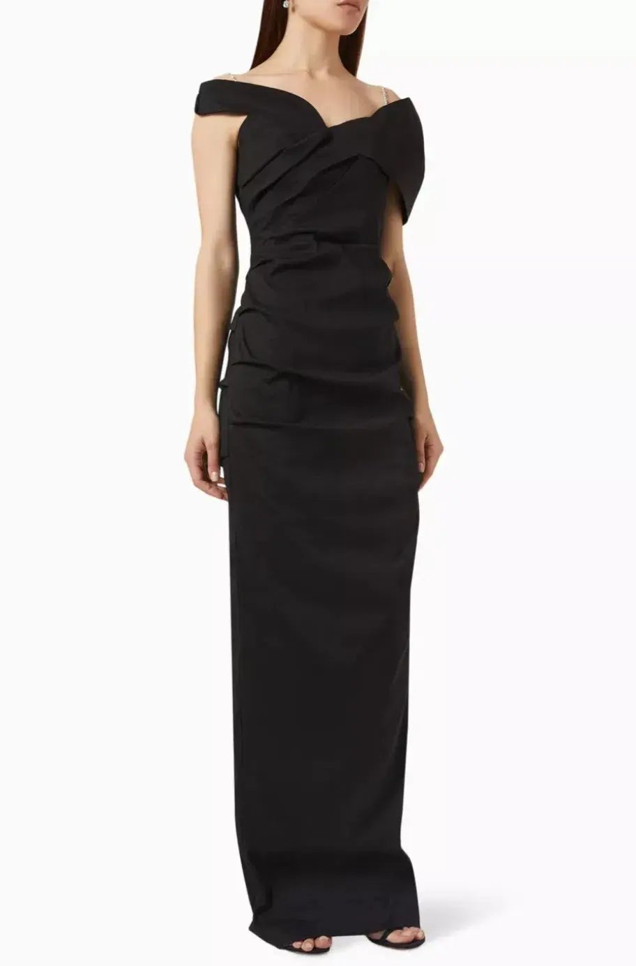 Rachel Gilbert Dahli Gown Black Size 3/ AU12 photo 2