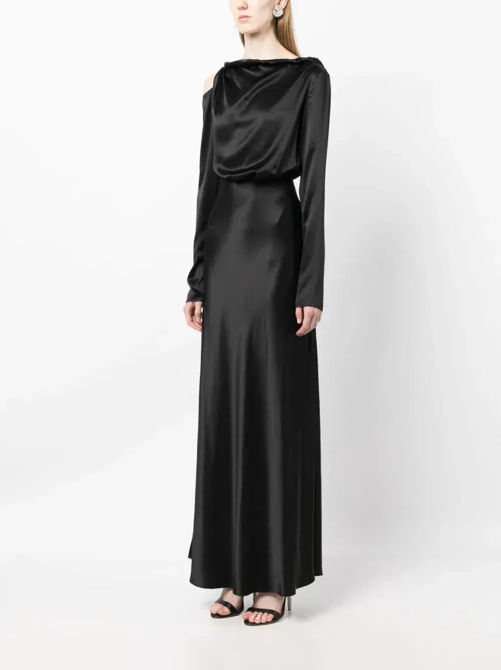 Rachel Gilbert Skye Dress Black Size 6 photo 2