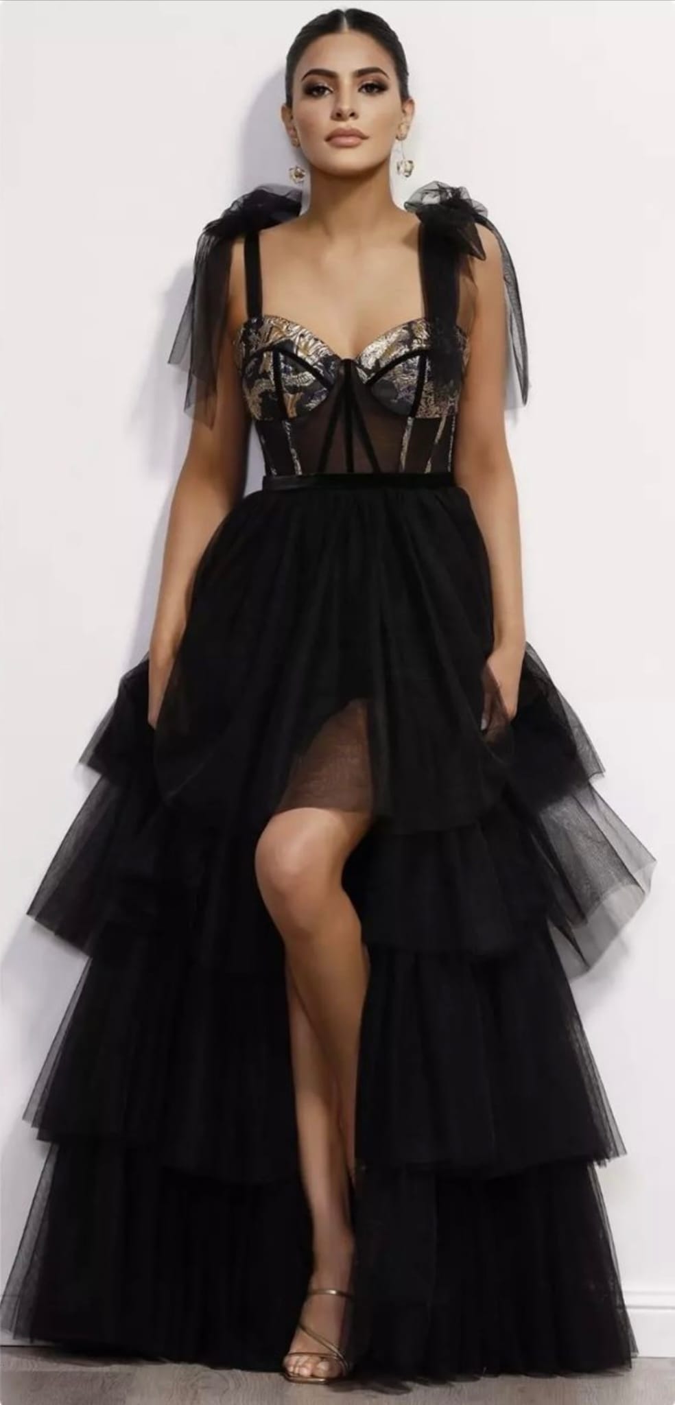 MARIAN RAHME PARISIAN CHIC TWO WAY GOWN- Black photo 2
