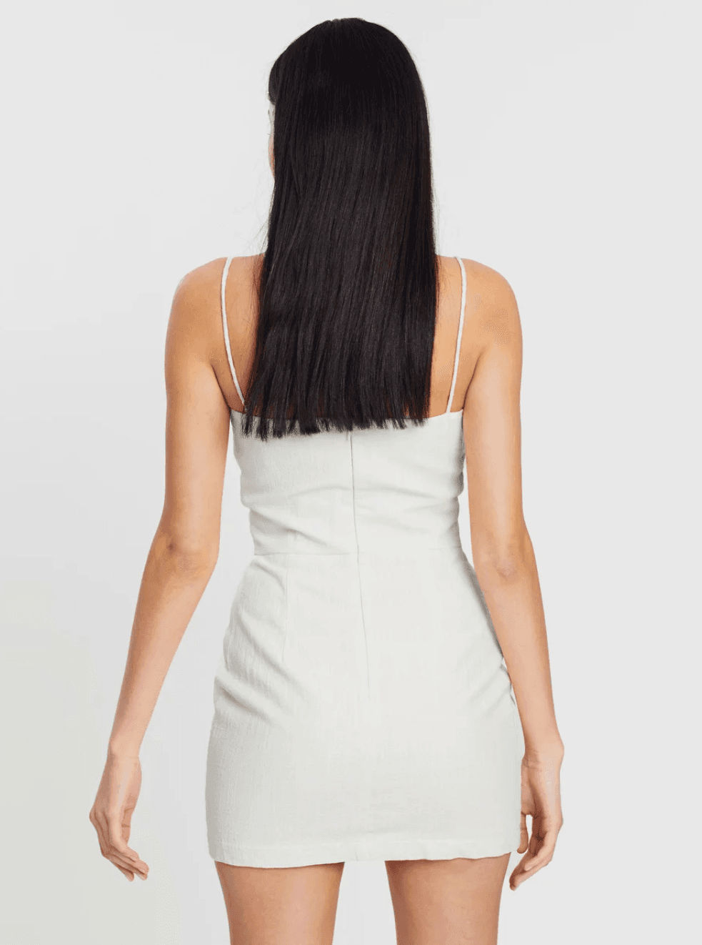 Bec & Bridge Ana Mini Dress White Size 8 photo 3