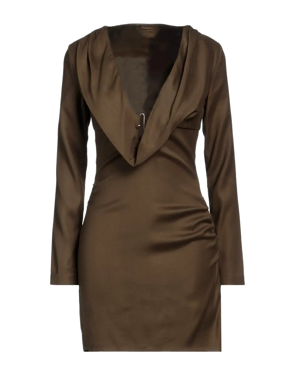 Cult Gaia Miley Long Sleeve Mini Dress Advieh Green Size AU 8 photo 4