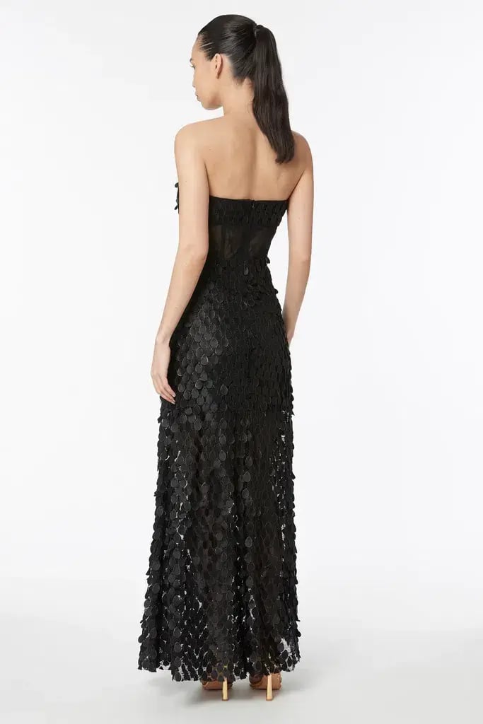 Manning Cartell Supreme Extreme Strapless Gown Black Size 12 photo 3