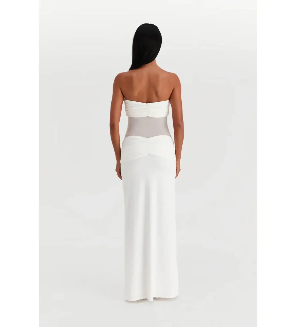 Sasha Therese Amara Maxi Dress In White Size S/AU 8 photo 3