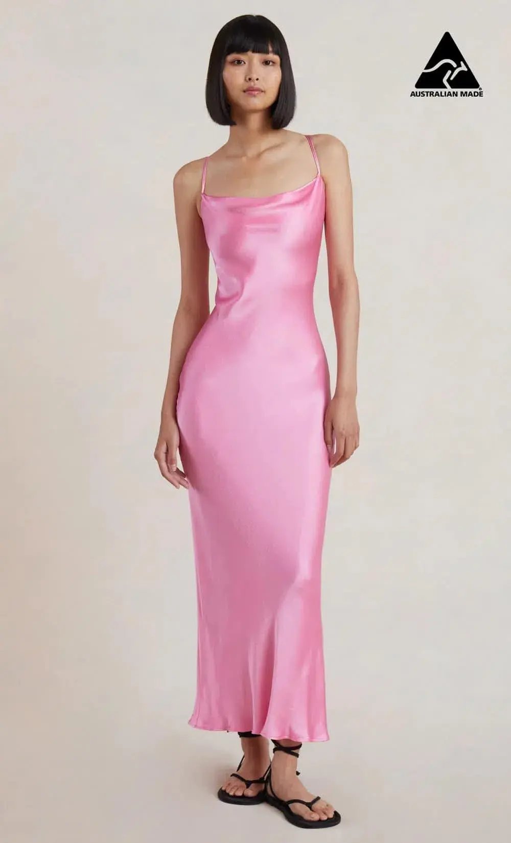 Bec & Bridge Malyka Maxi Dress Candy Pink Size 6 photo 4