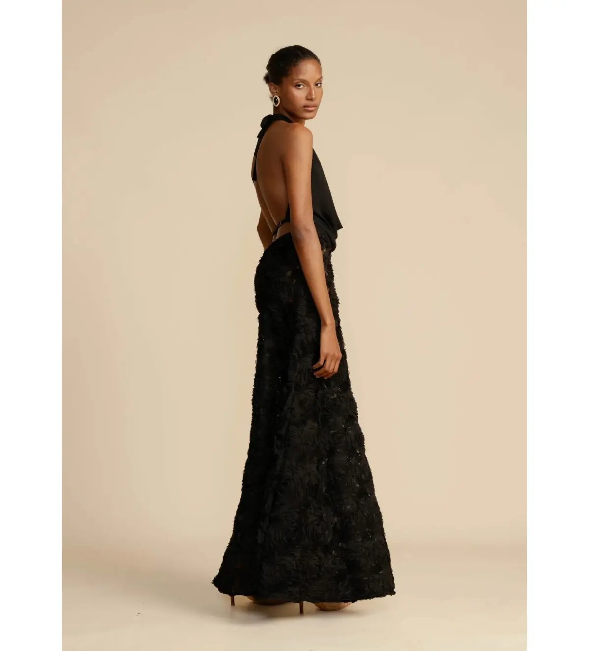 Arcina Ori Adriana Maxi Dress Black Size XS/AU 6 photo 5