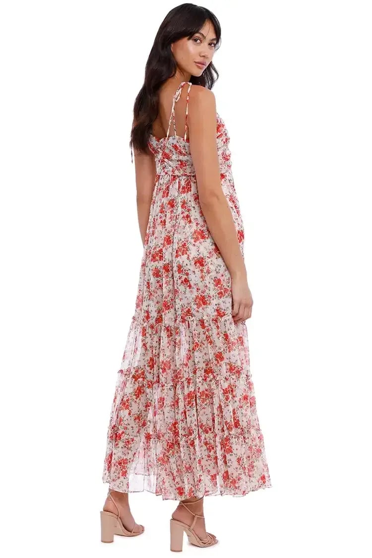 Misa LA Fallon Maxi Dress Floral Size 12 photo 5