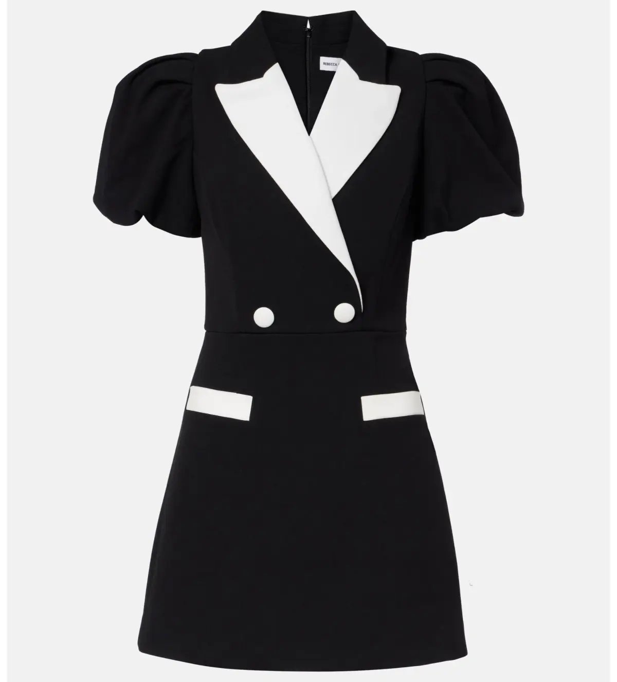 Rebecca Vallance Emma Mini Dress Black Size AU 10 photo 6